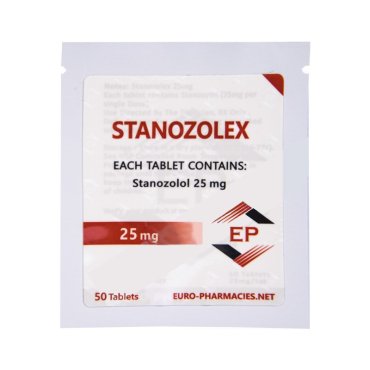 Stanozolex 25 (Winstrol) – 25mg/tab – 50 tab/bag USA Pharmaceutical