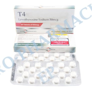 T4 – 50mcg/tab – 20 tab/blister EU Pharmaceutical